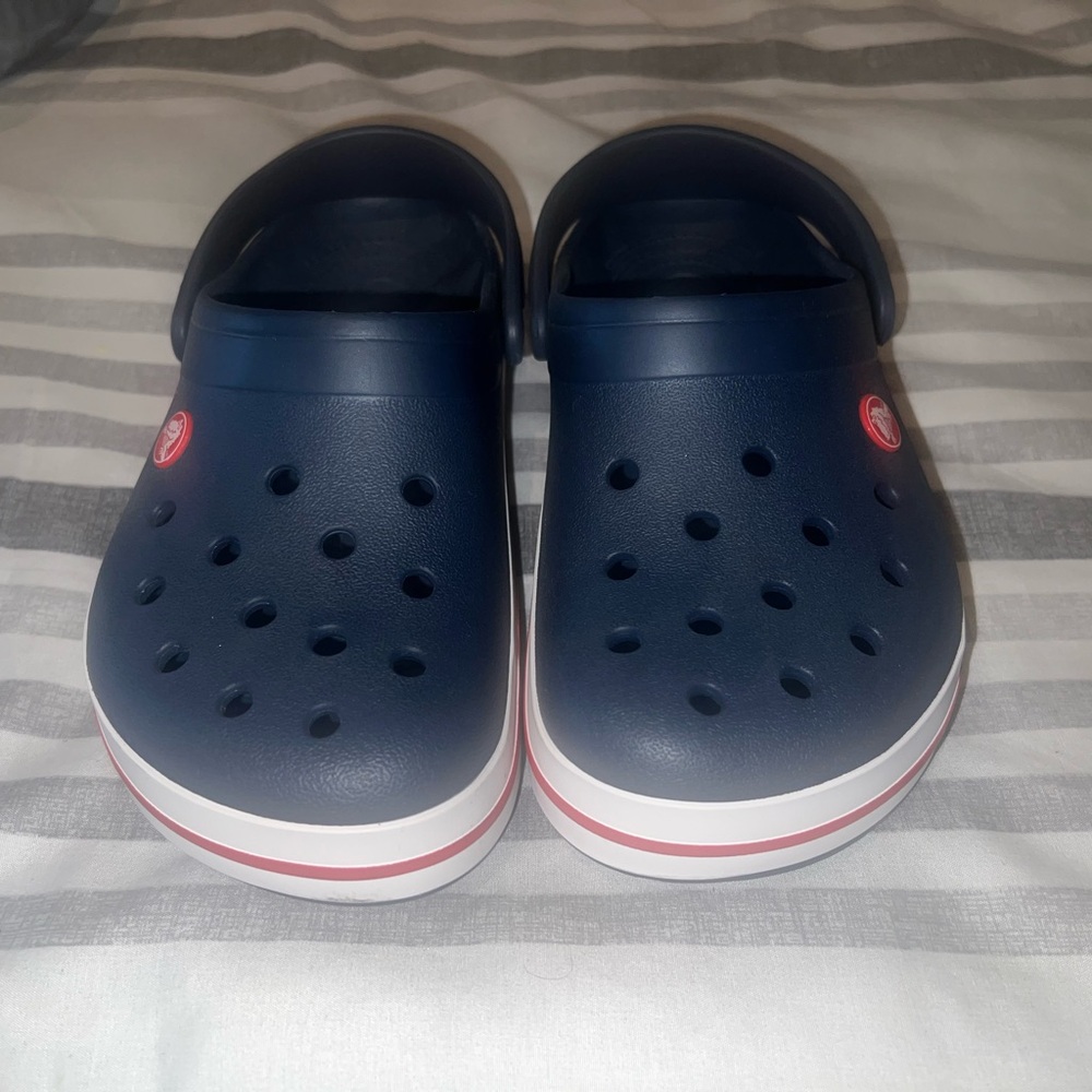 Kids Navy Blue Clogs